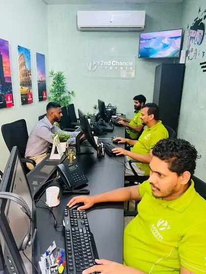 The 2nd Chance Travels team in UAE